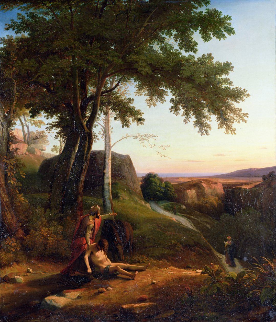 The Good Samaritan, 1834  by Theodore Caruelle d Aligny