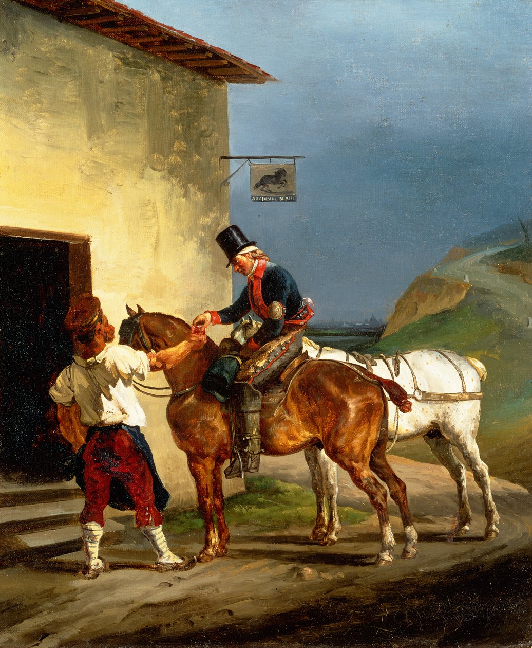 Beyaz At Tavernası, 1821-22 by Theodore Gericault