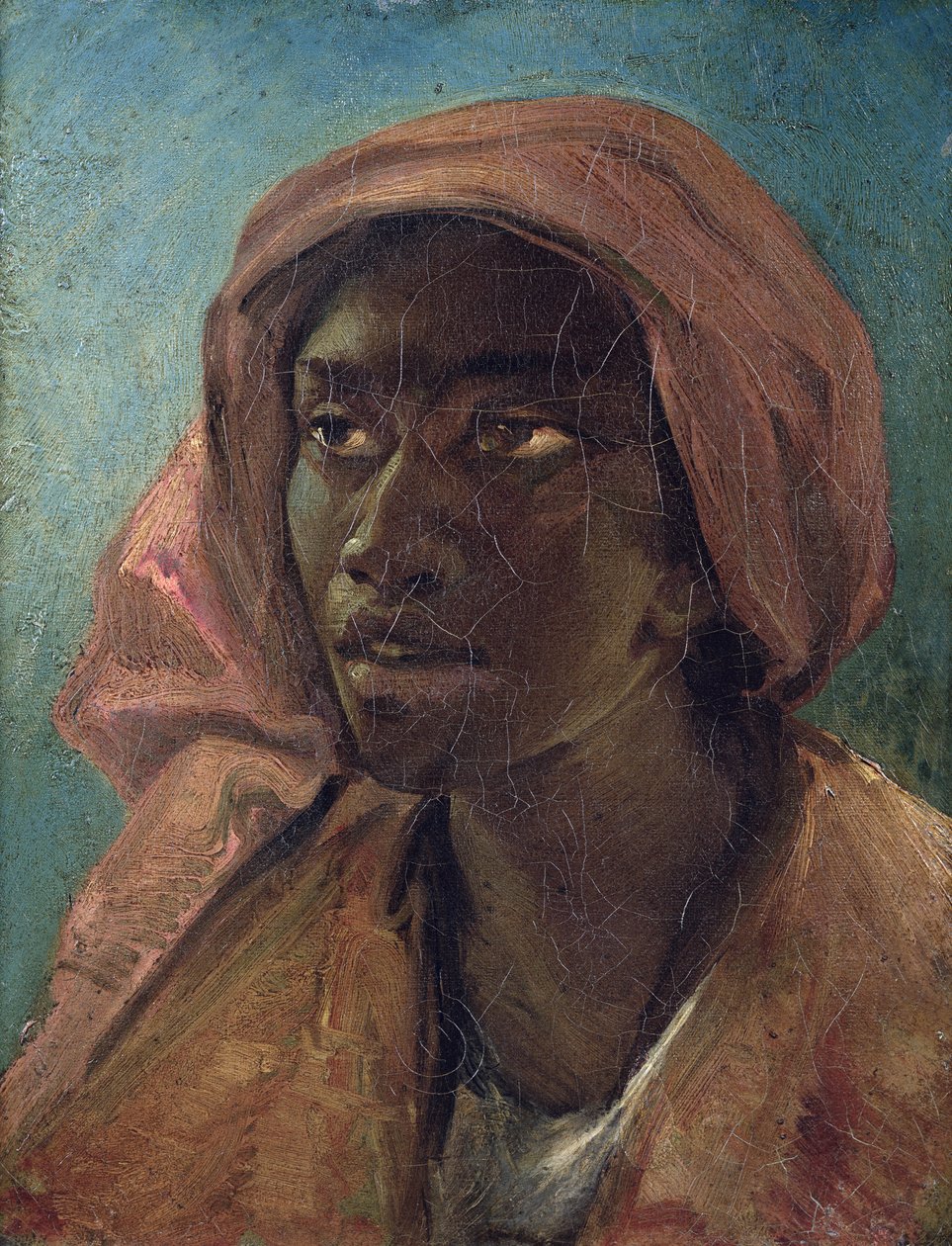 Genç bir siyah kadın by Theodore Gericault