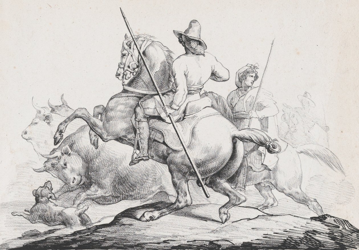 Roma Kasapları, 1817. by Theodore Gericault