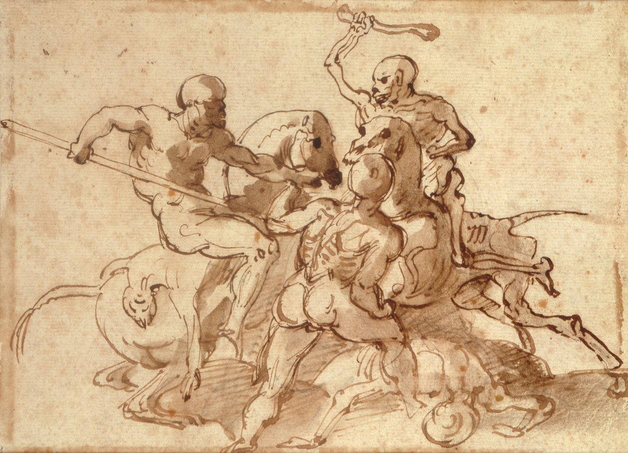 ölümle savaş by Theodore Gericault