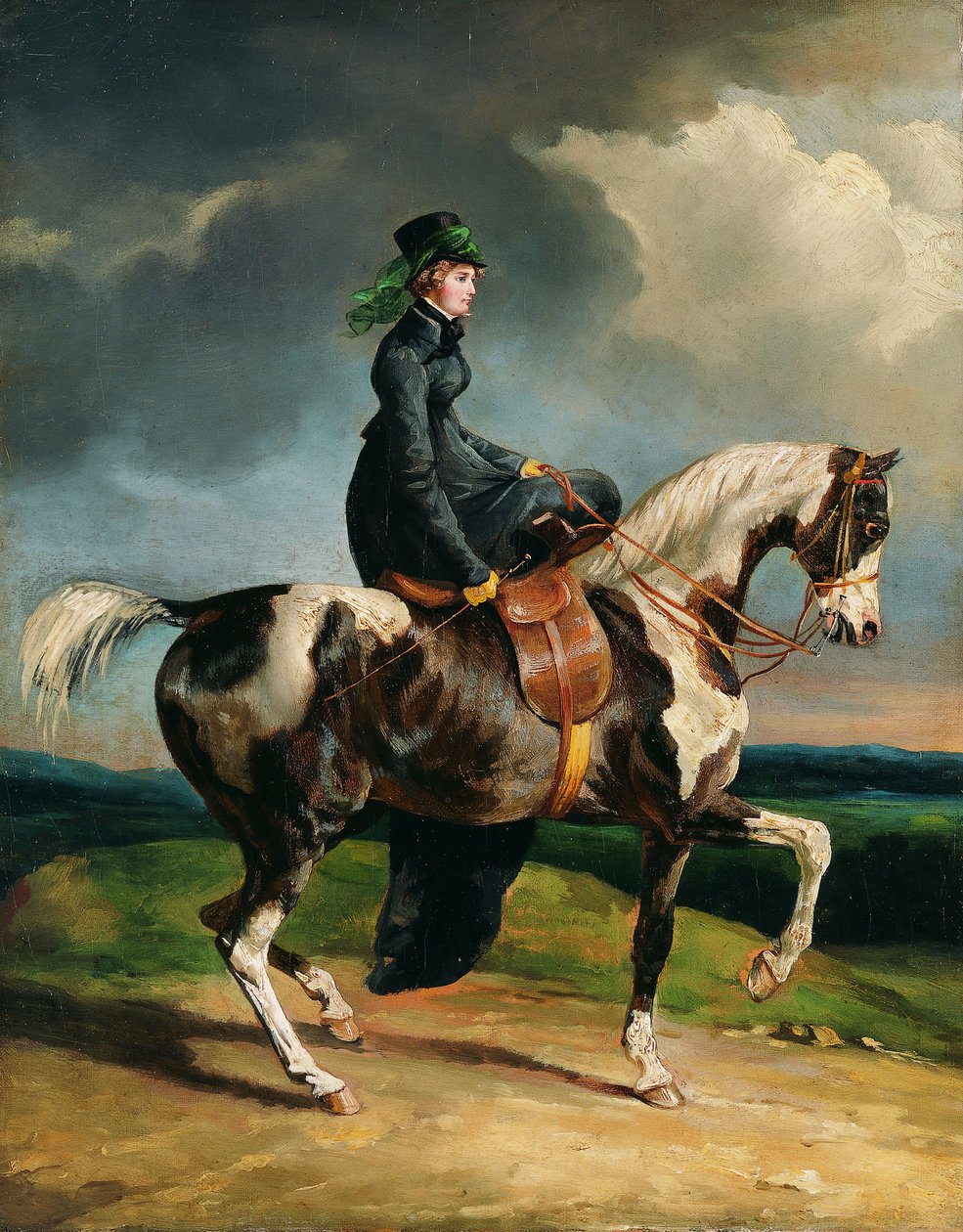 Binici, 1820 veya sonrası. by Theodore Gericault