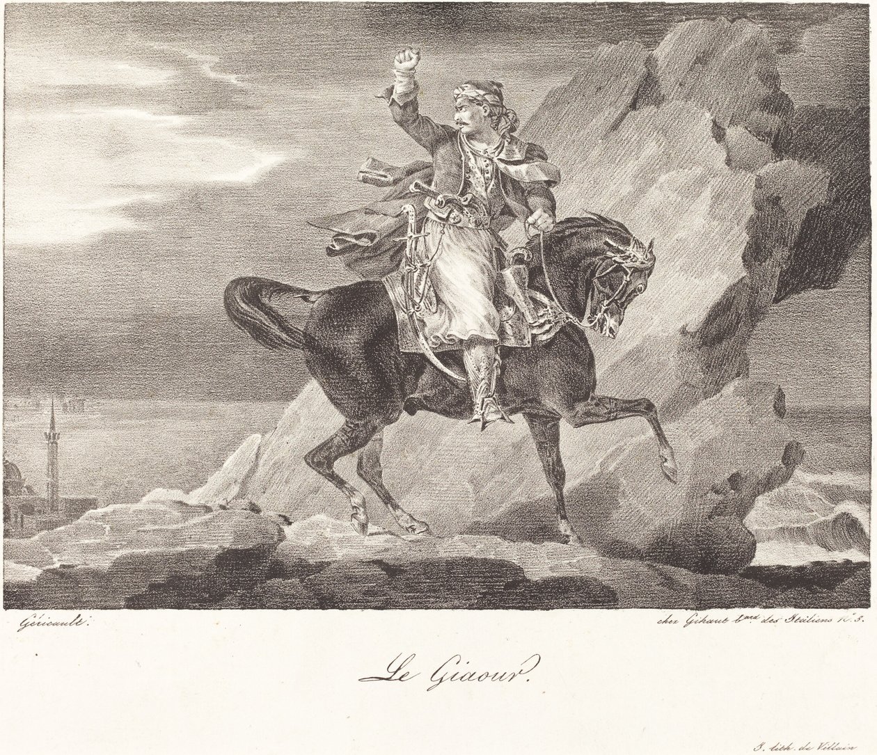 Le Giaour (Kafir) by Theodore Gericault