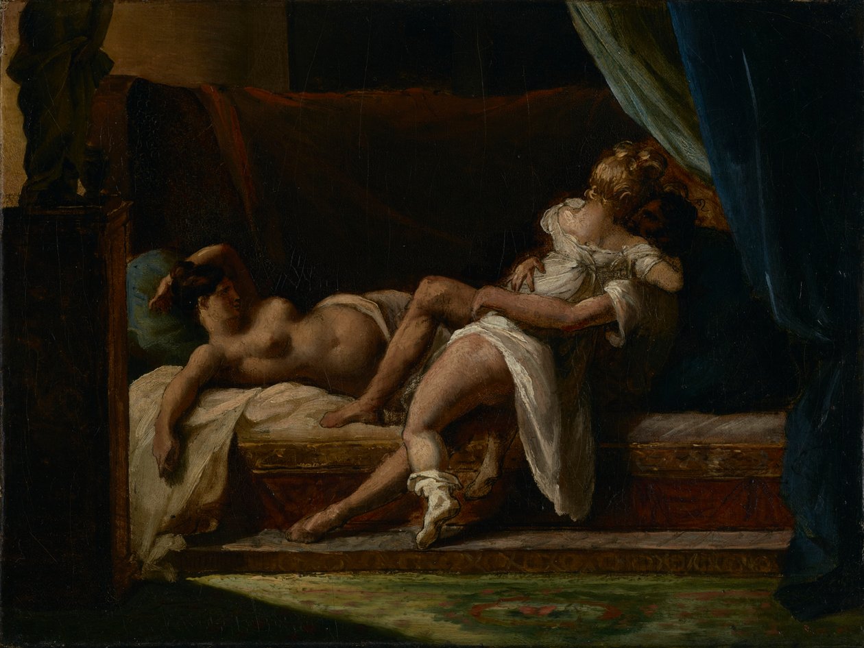 Üç Aşık, 1817-20 by Theodore Gericault