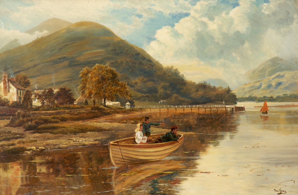 Luss, Loch Lomond by Theodore Hines