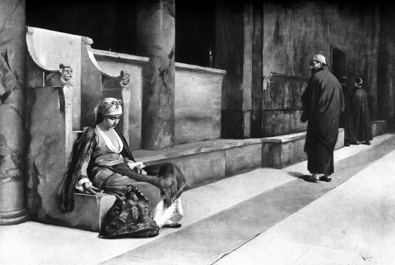 Kilisede, Yunanistan, 1895. by Theodore Jacques Ralli