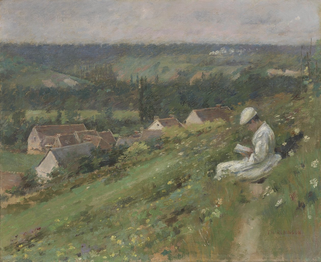 Arconville Vadisi, 1887 dolayları by Theodore Robinson