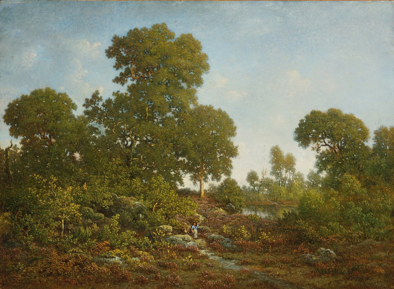 ilkbahar by Theodore Rousseau