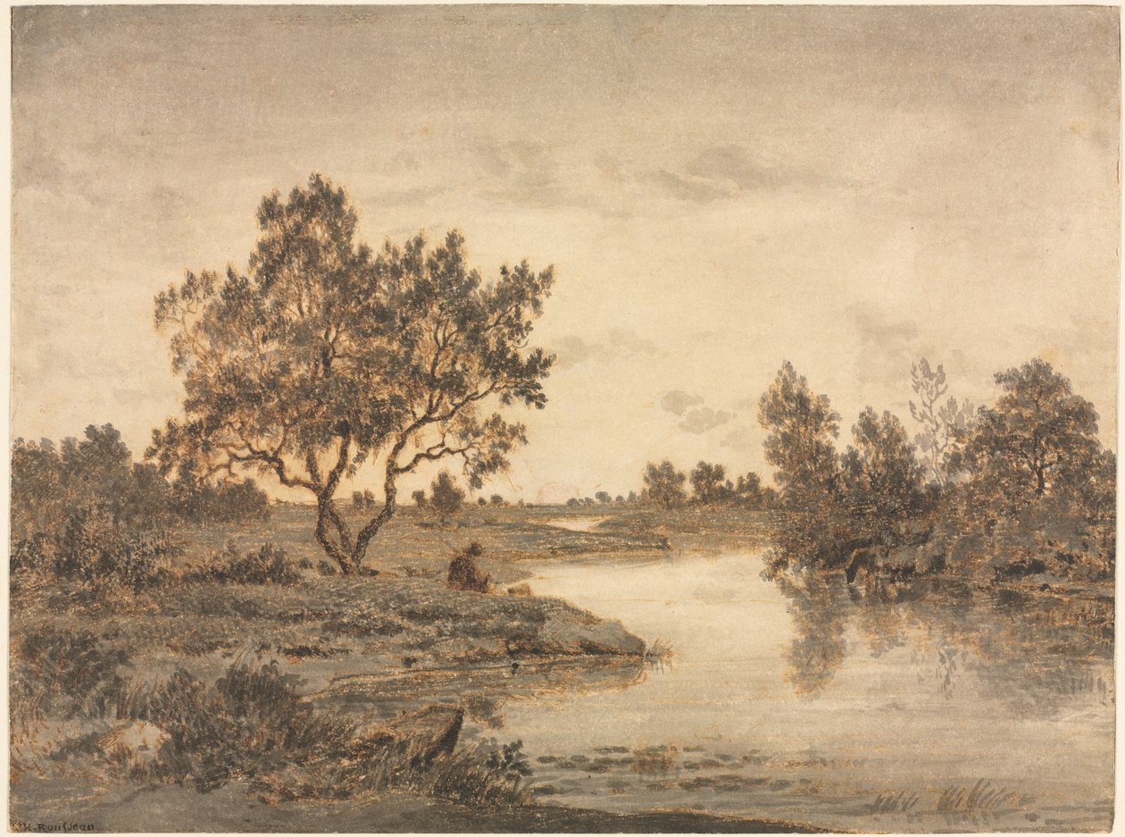 Balıkçı by Theodore Rousseau