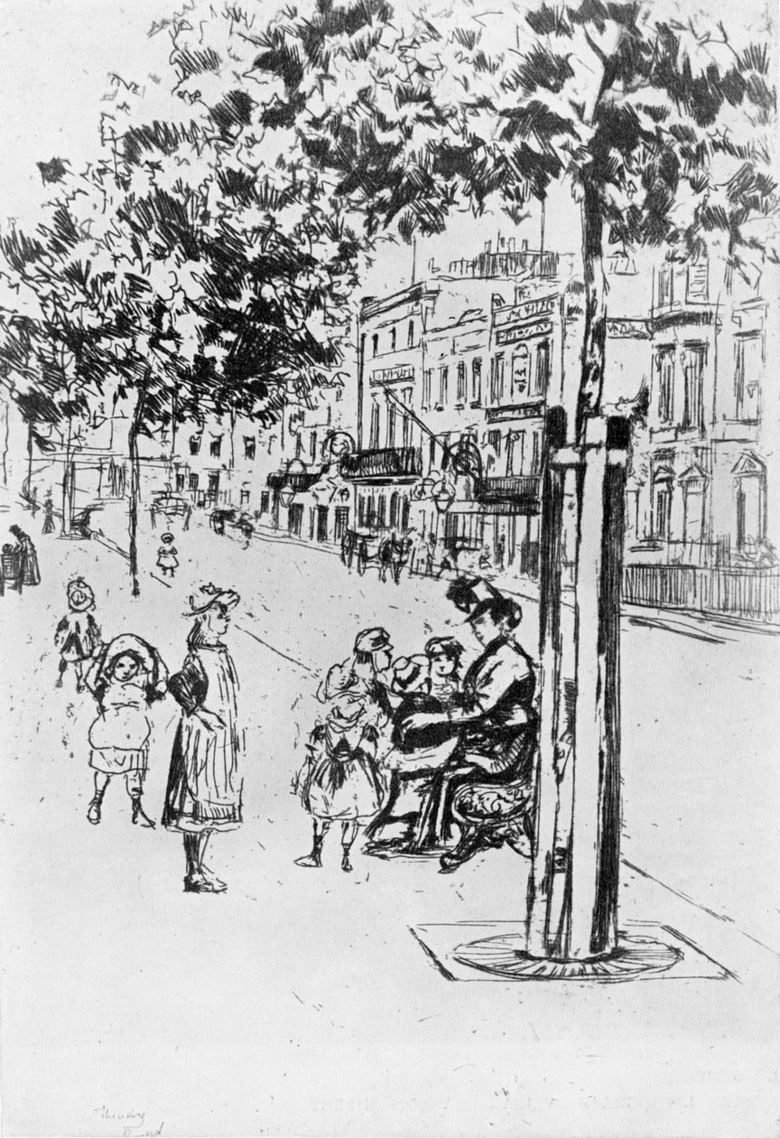 Chelsea Çocukları, 1913. by Theodore Roussel