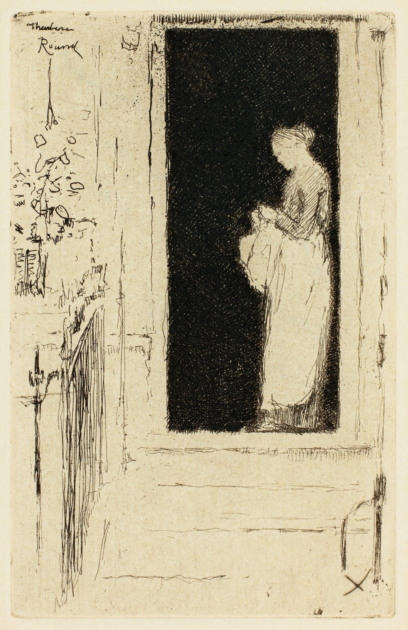 Penelope, Bir Kapı Chelsea by Theodore Roussel