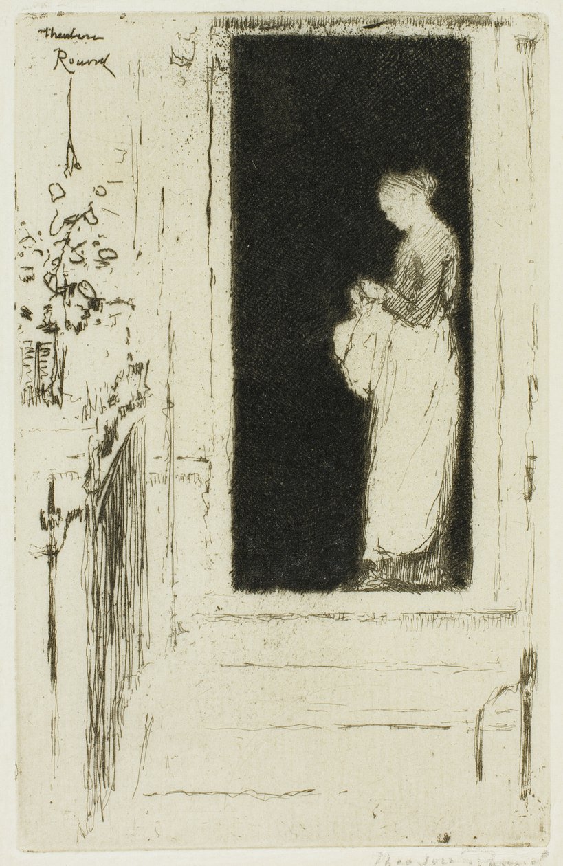Penelope, Bir Kapı Chelsea by Theodore Roussel