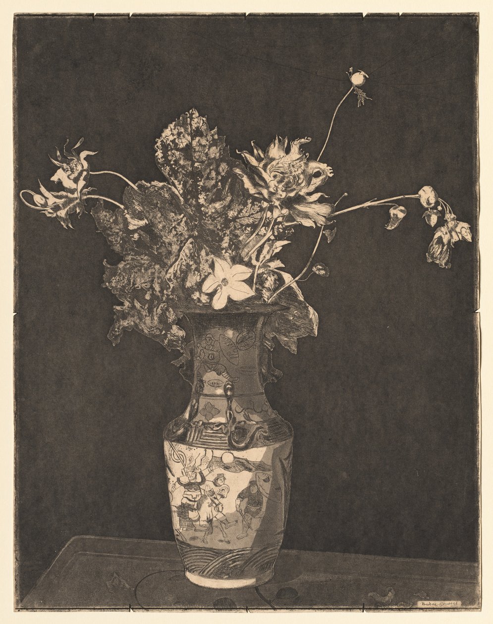 Çiçeklerin Acısı, 1890-1895. by Theodore Roussel