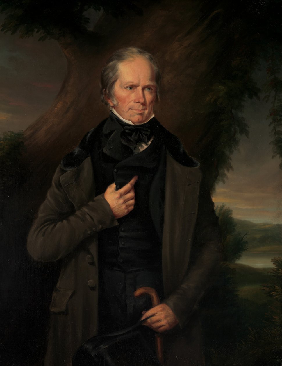 Henry Clay, 1843. by Theodore Sydney Moise