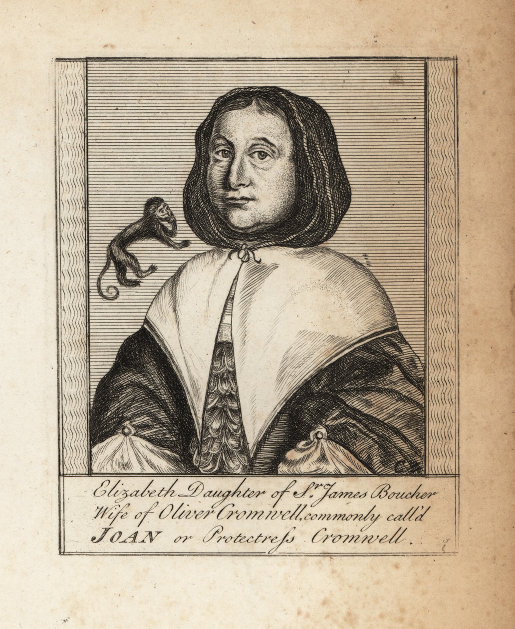 Elizabeth Cromwell by Theodore de Bry