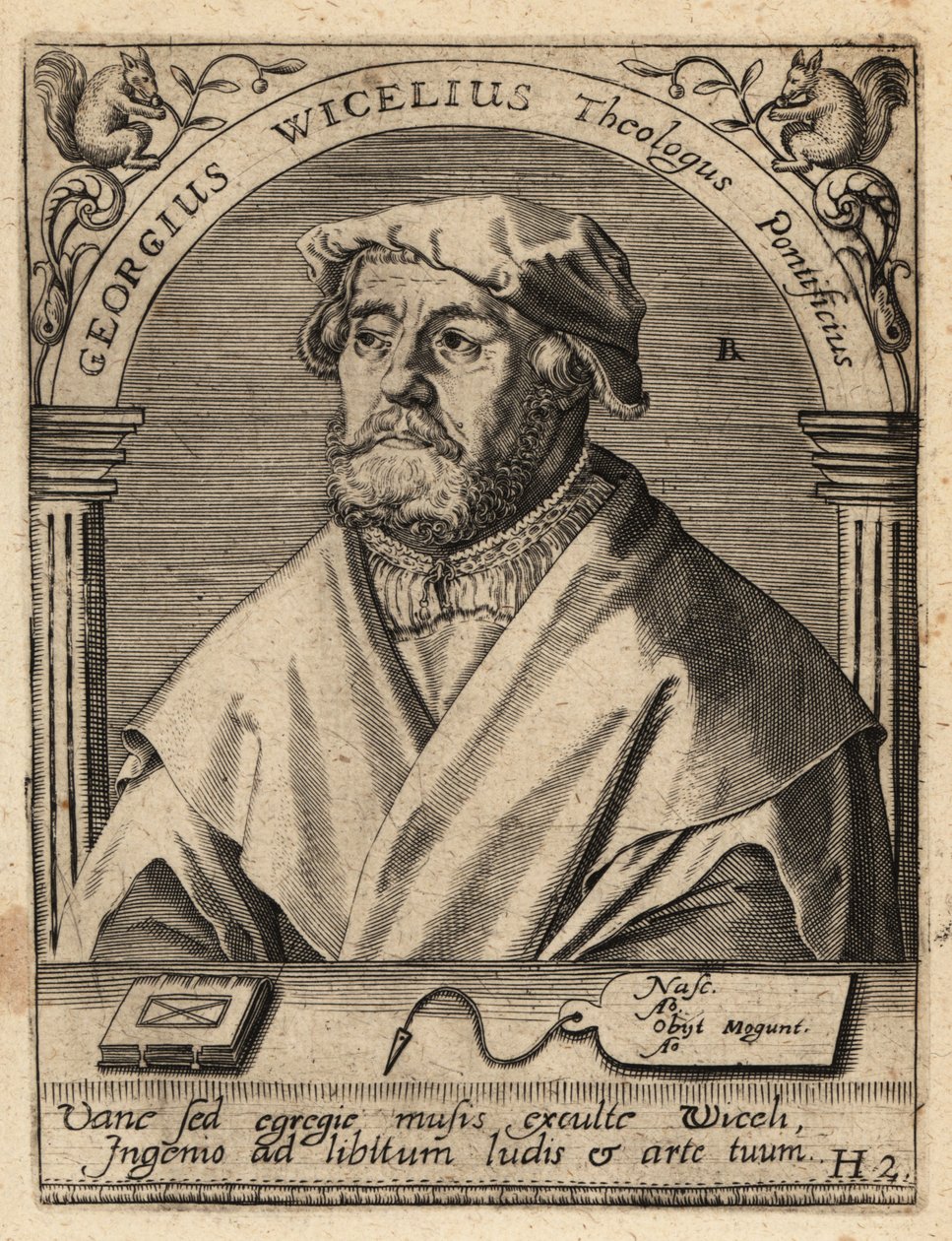Georg Witzel by Theodore de Bry