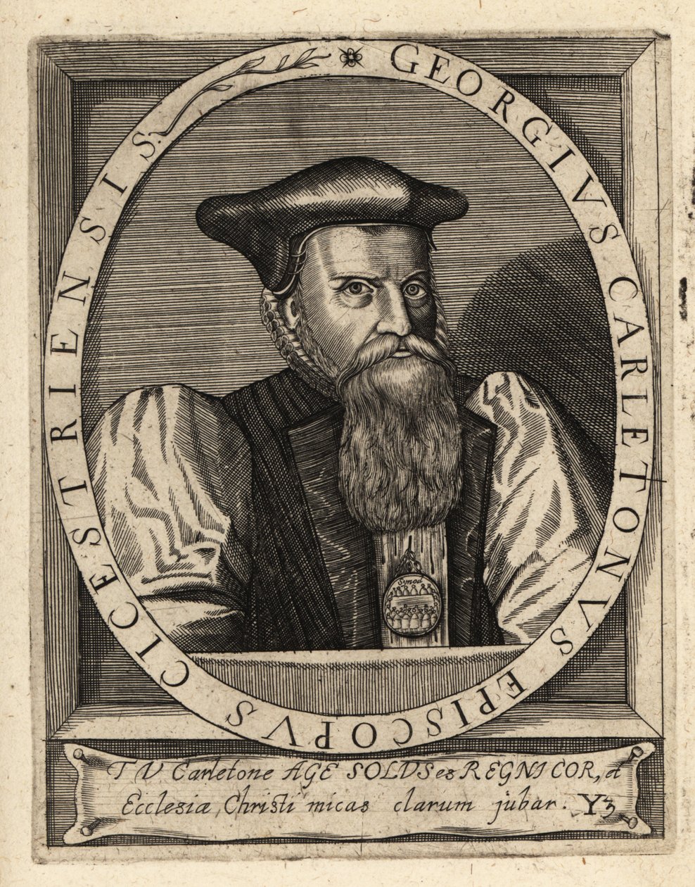 George Carleton by Theodore de Bry