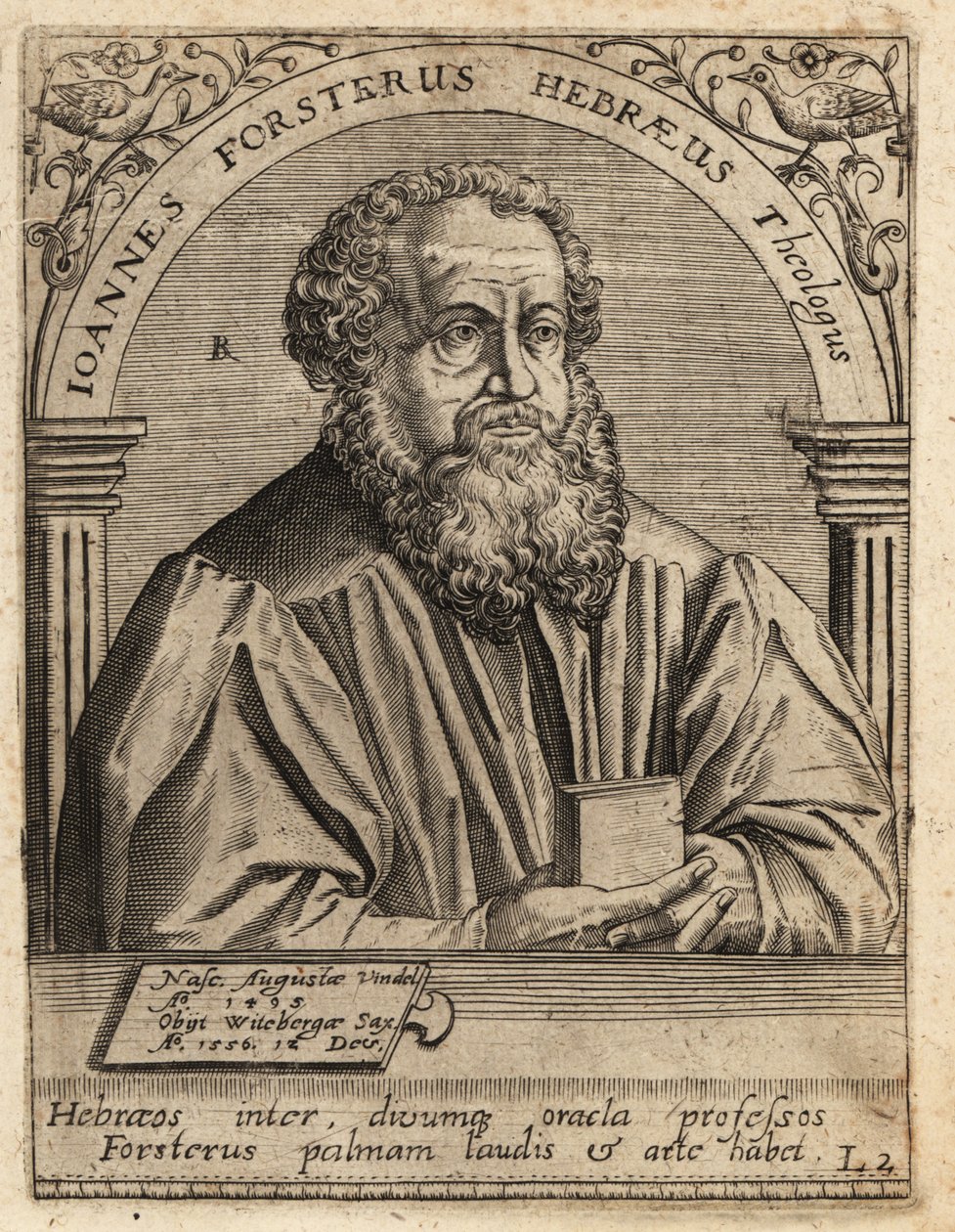 Johann Forster by Theodore de Bry