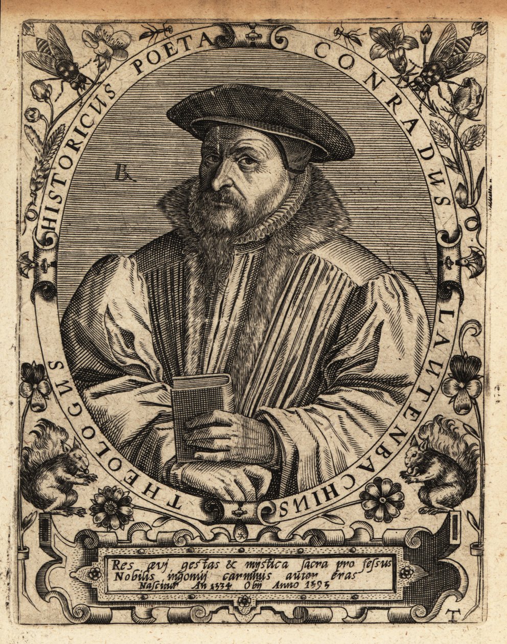 Konrad Lautenbach by Theodore de Bry
