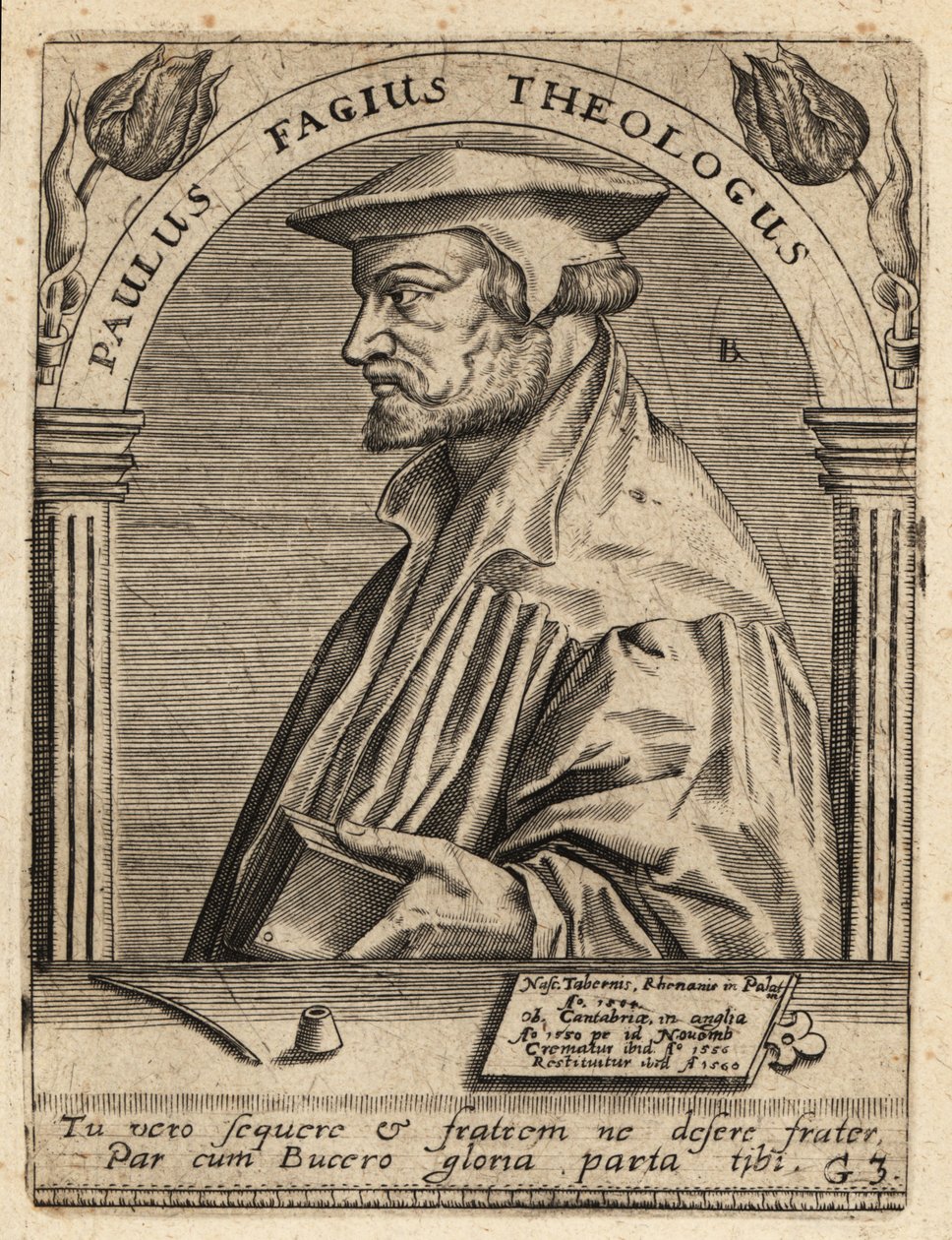 Paul Fagius by Theodore de Bry