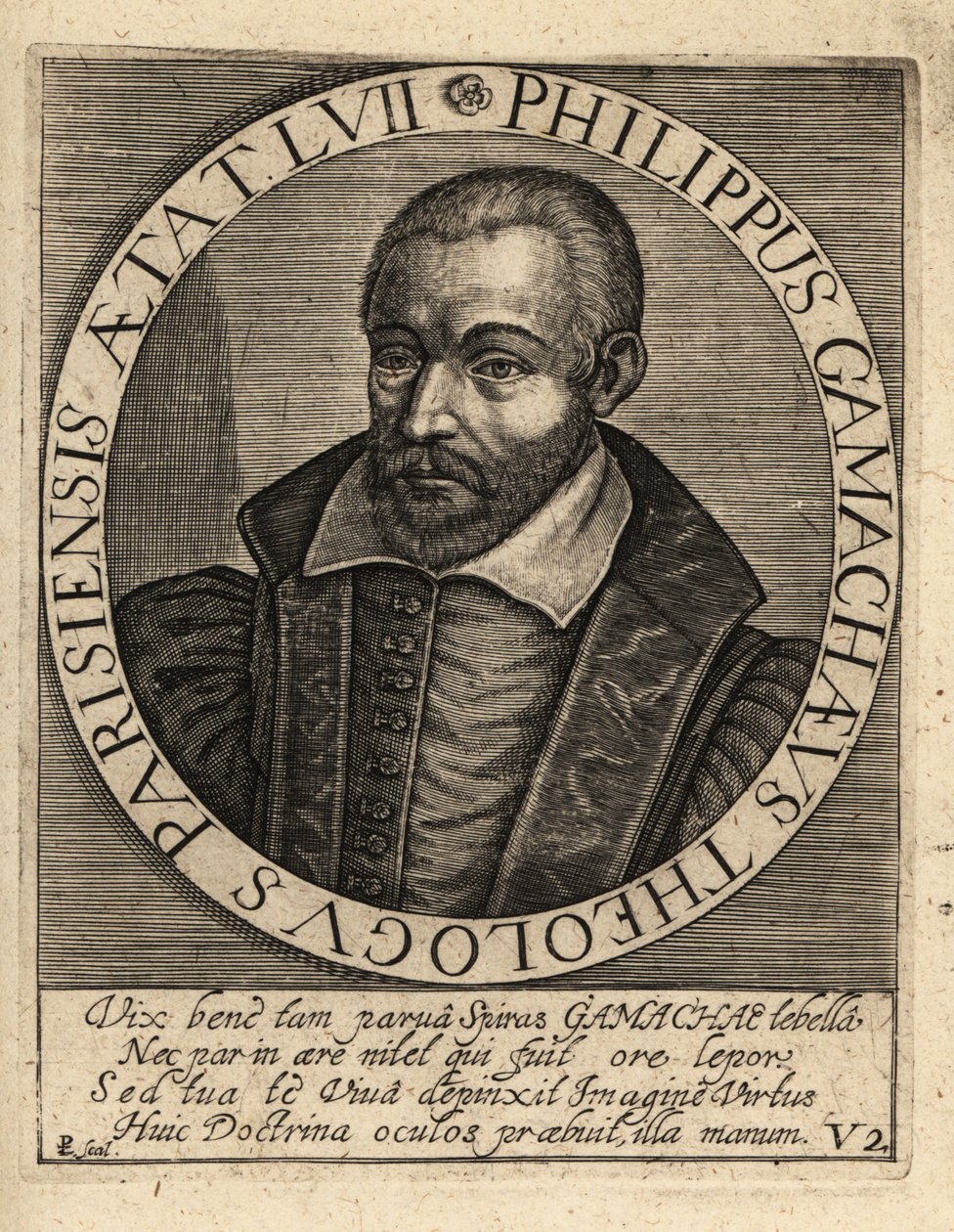 Philippe de Gamache by Theodore de Bry