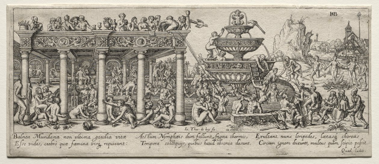 Gençlik Çeşmesi. by Theodore de Bry