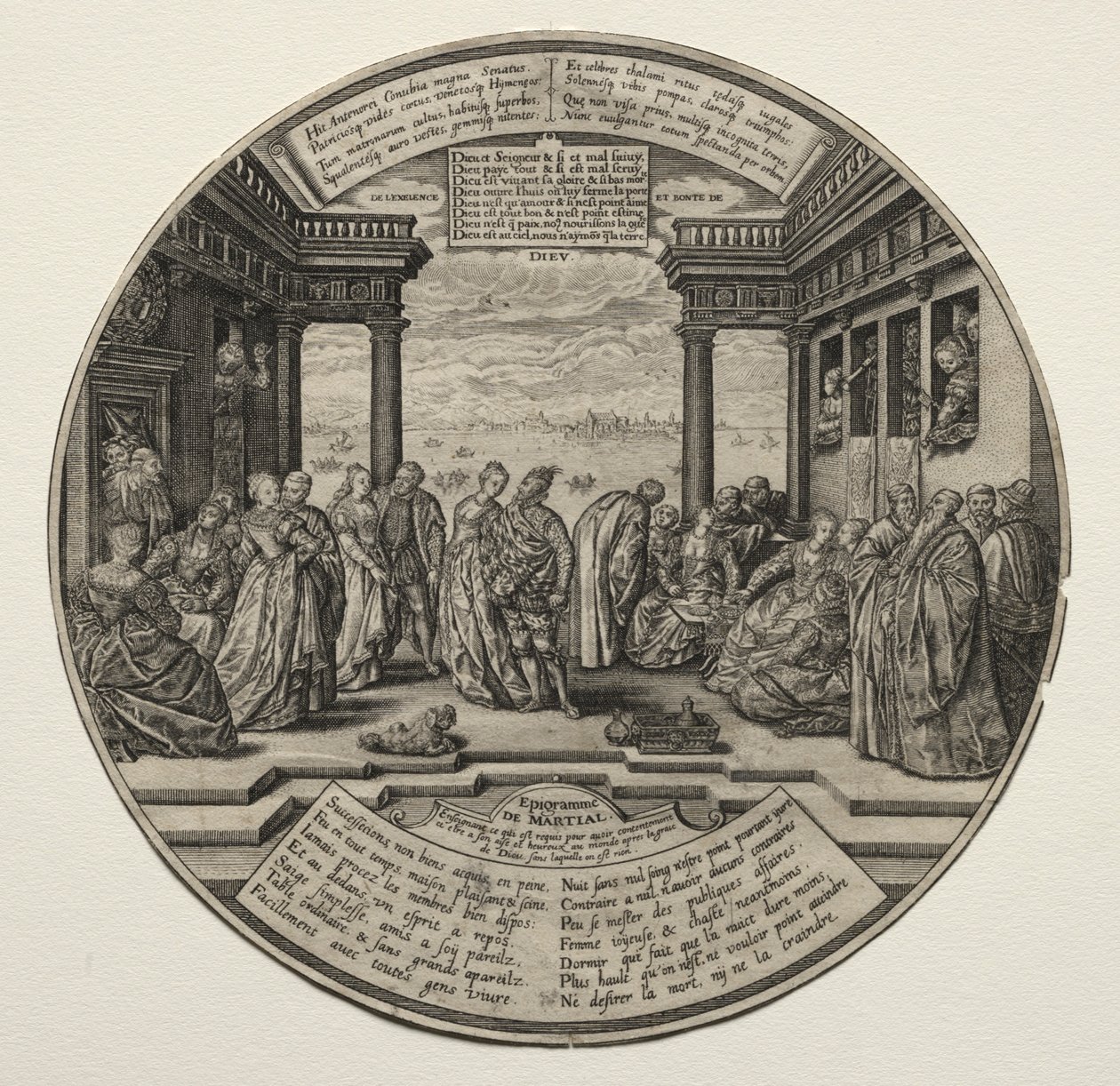 Venedik Balosu. by Theodore de Bry