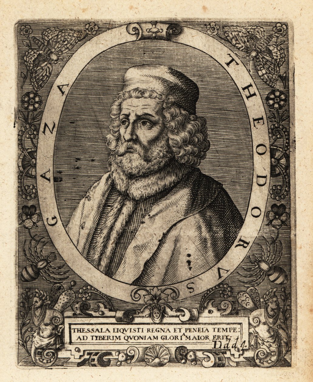 Theodore Gazis, Yunan hümanist. by Theodore de Bry