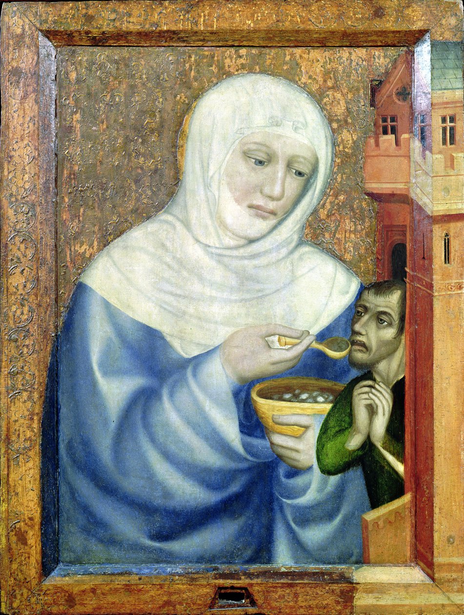 Macaristan Aziz Elizabeth (1207-31) by Theodoricus of Prague
