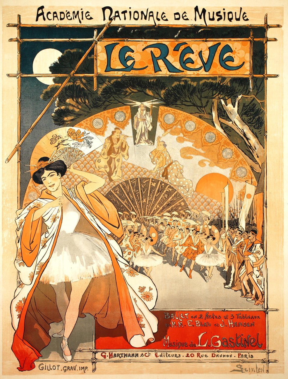 Rüya by Théophile Alexandre Steinlen
