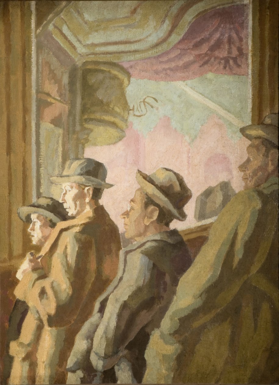 Müzik Salonu Seyirci, 1945. by Therese Lessore