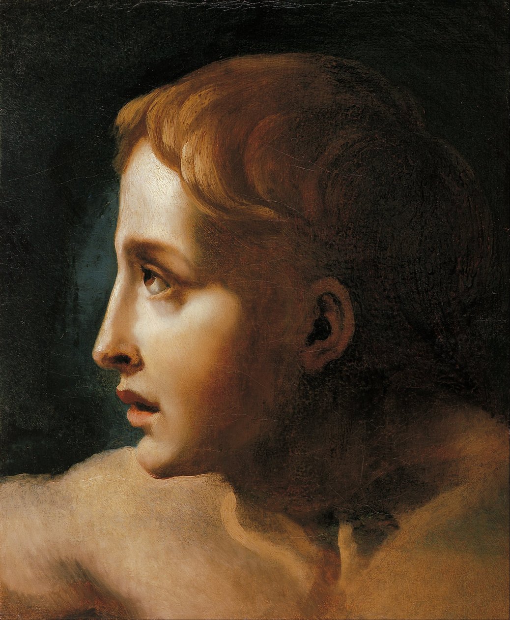 Bir Gençlik Başkanı by Theodore Gericault