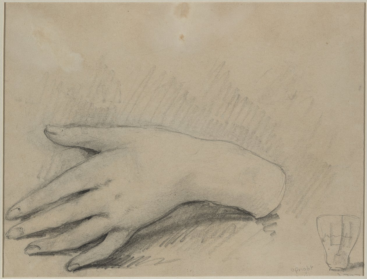 Bir Kadın Elinin Çalışması, 1800