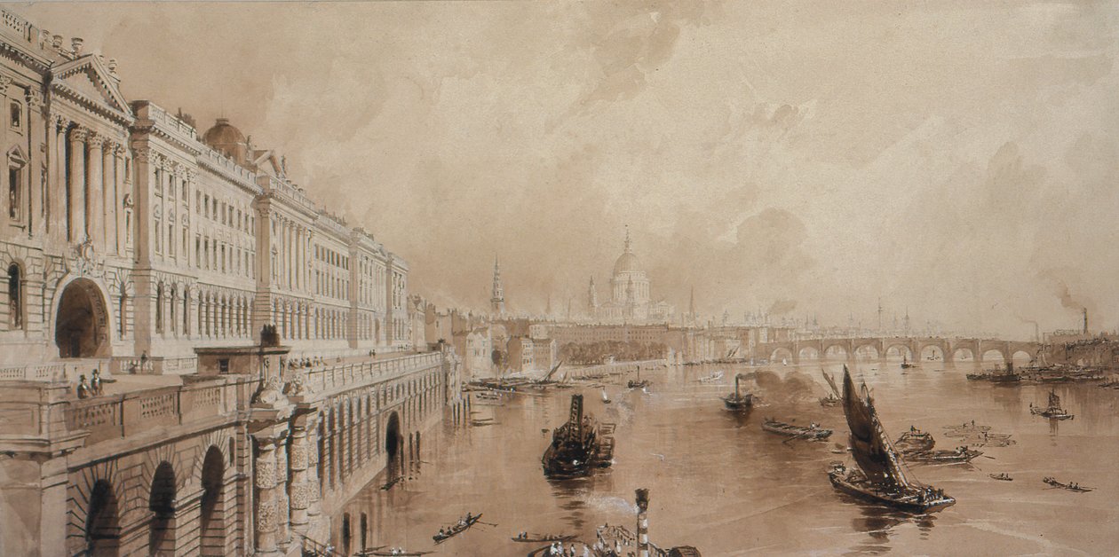 Somerset Evi by Thomas Allom