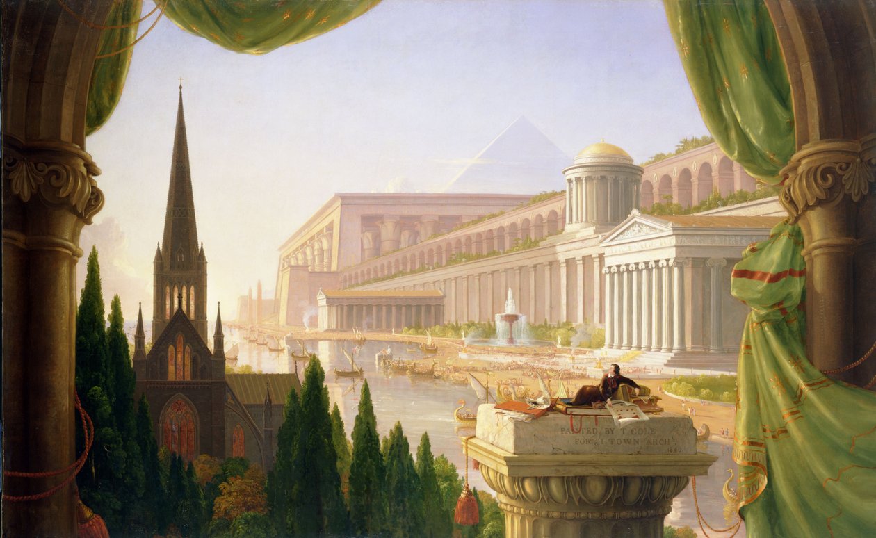 Mimarlar Rüya by Thomas Cole