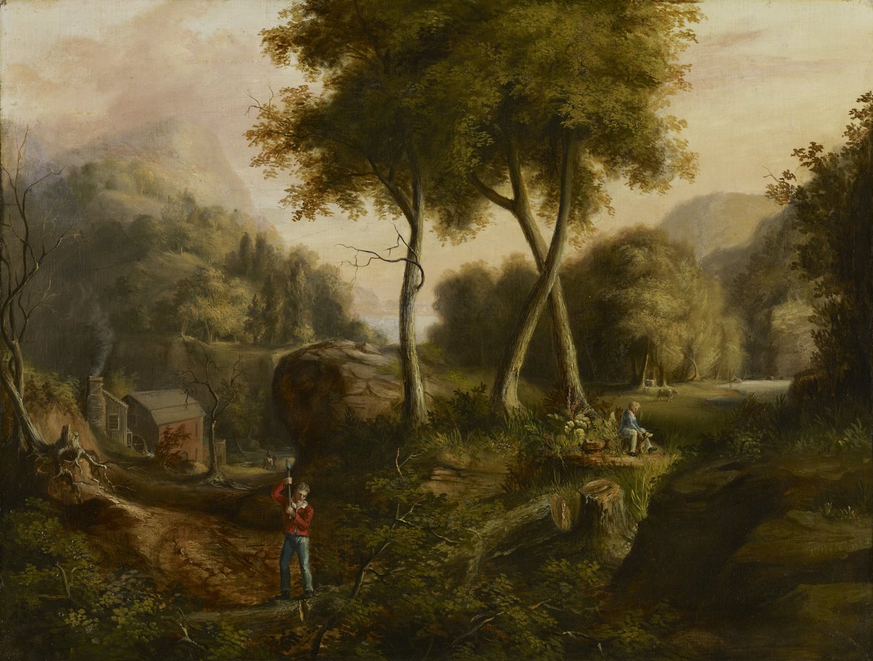 Manzara by Thomas Cole
