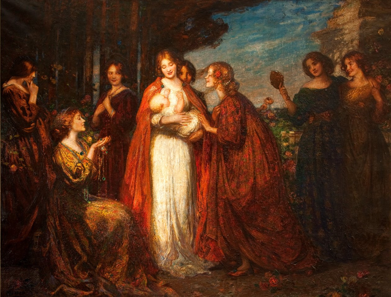 Aşk Bahçesi by Thomas Edwin Mostyn