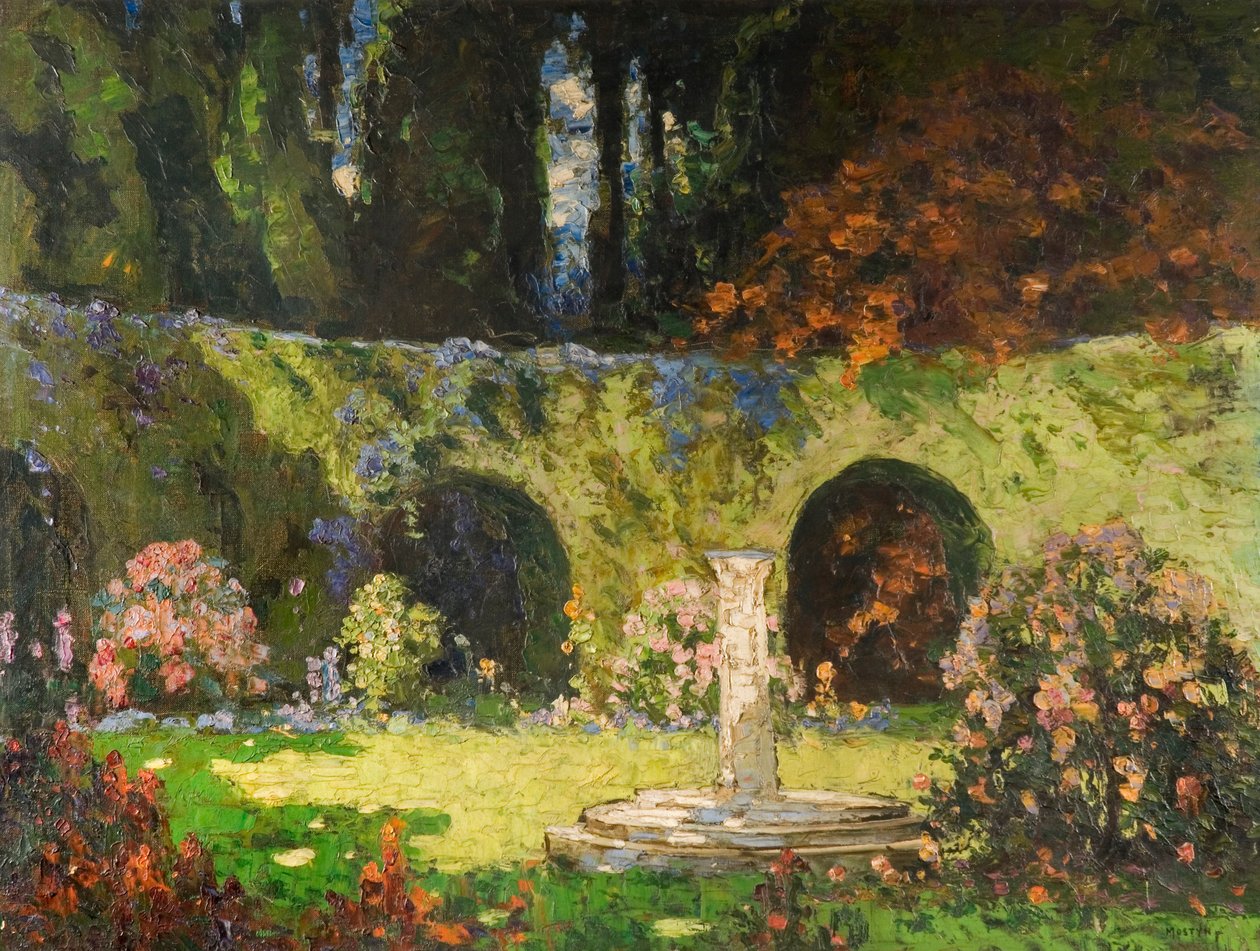 Eski Dünya Bahçesinde by Thomas Edwin Mostyn