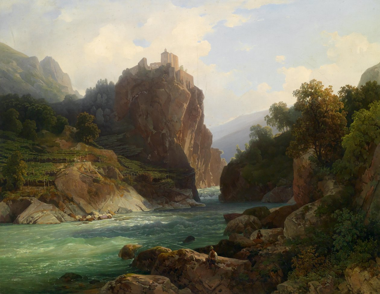 Meran yakınlarındaki Zenoburg