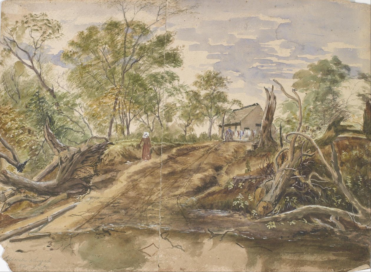 Coldwell (Caldwell) Kilisesi by Thomas Flintoff