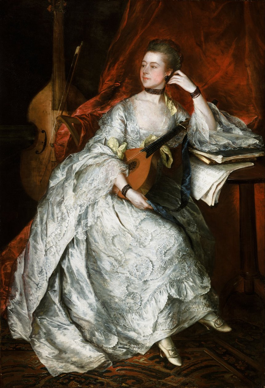 Ann Ford (daha sonra Bayan Philip Thicknesse) by Thomas Gainsborough