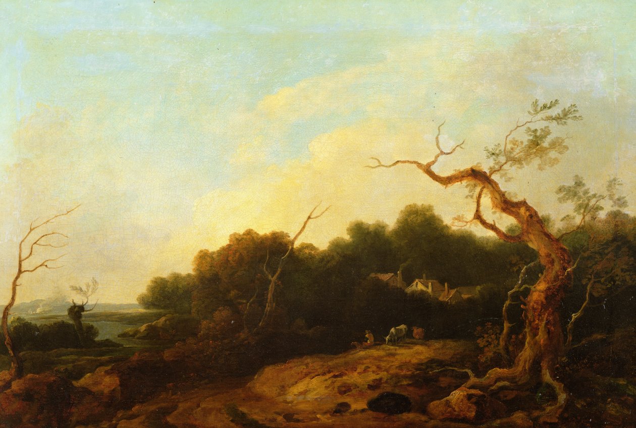 Manzara, c.1750 by Thomas Gainsborough