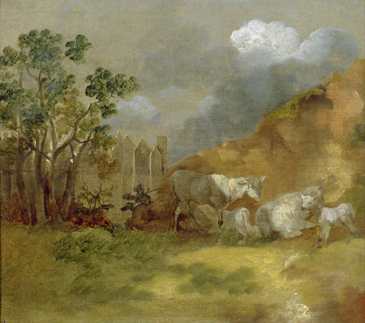 Koyunlu Manzara, c.1744 by Thomas Gainsborough