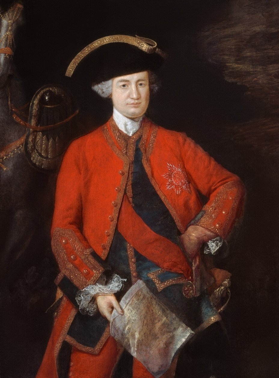 Lord Robert Clive (1725-1774), Genel Subay üniforması içinde, c.1764 by Thomas Gainsborough