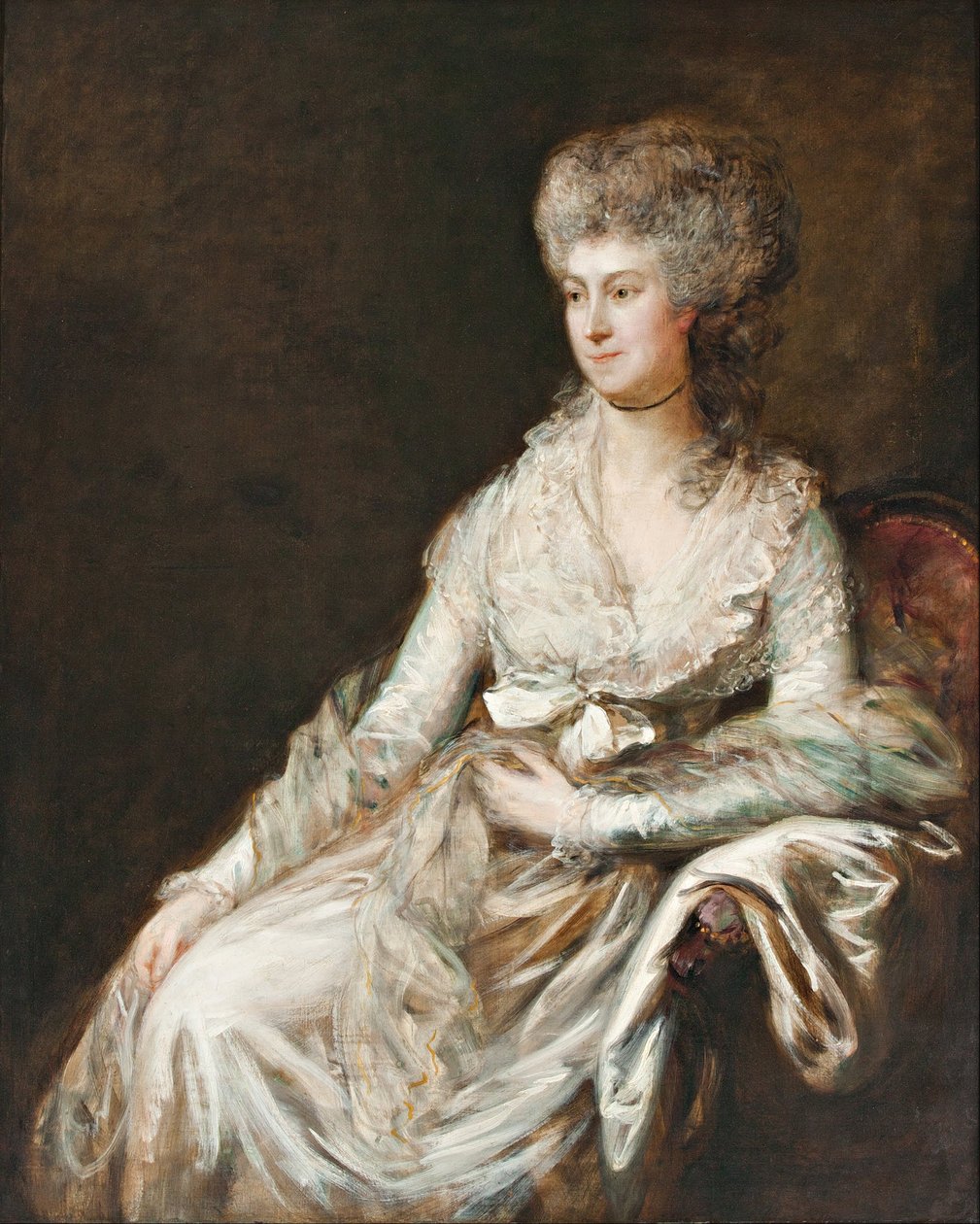 Madam Lebrun by Thomas Gainsborough