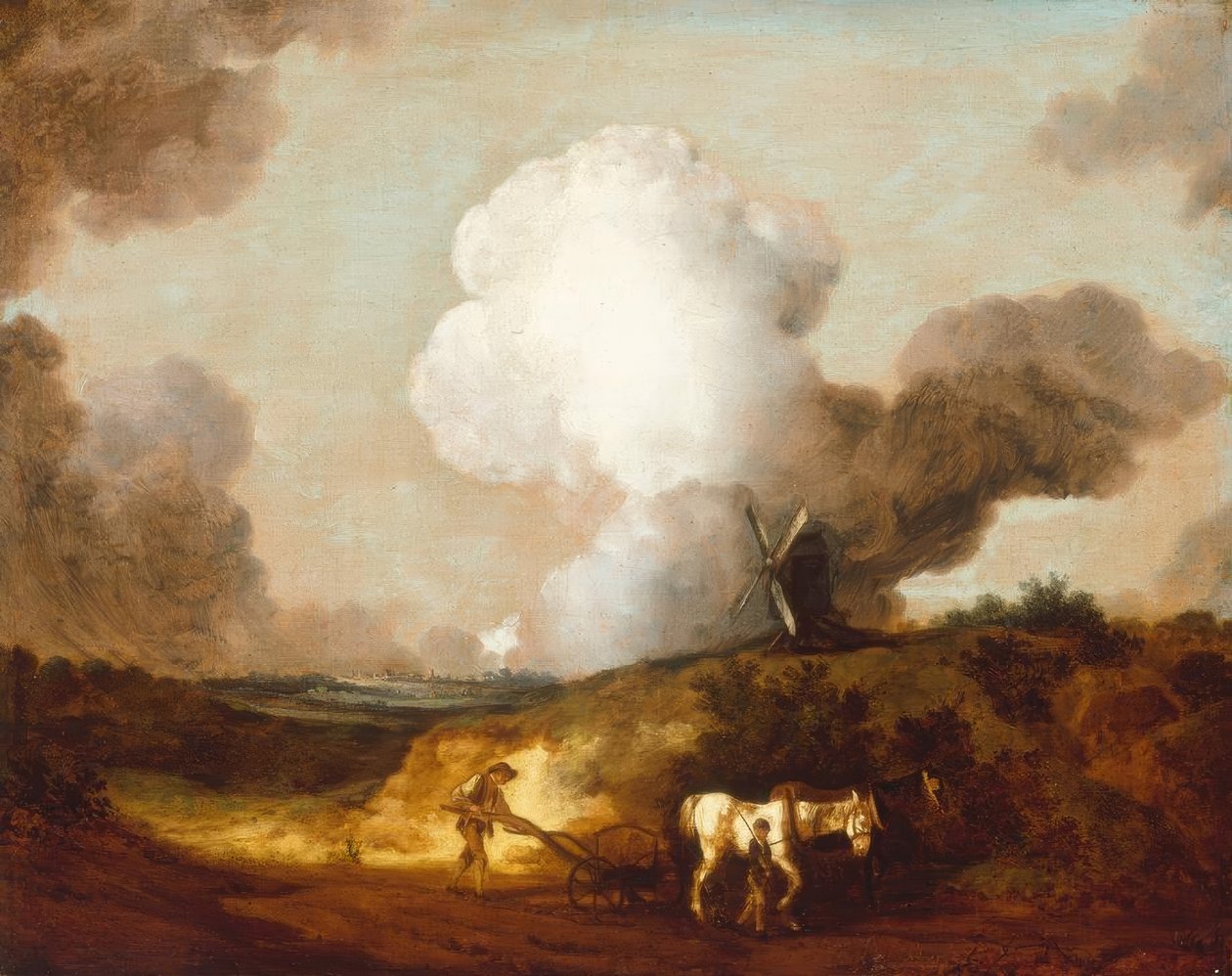 Suffolk Pulluk by Thomas Gainsborough
