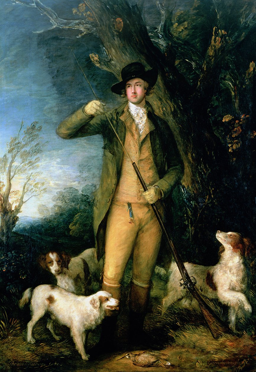 Thomas William Coke (1752-1842) 1. Leicester Kontu (İkinci Yaratılıştan) by Thomas Gainsborough