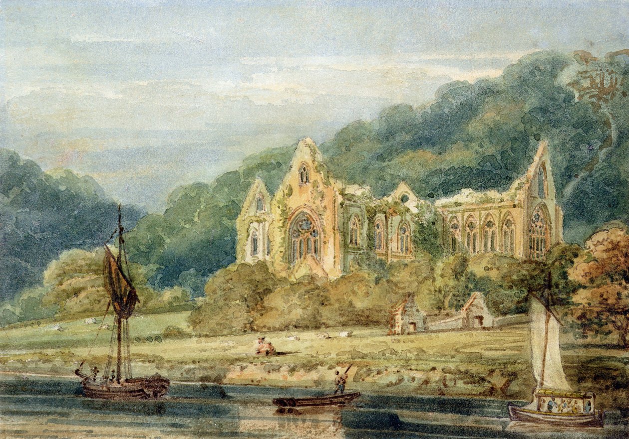 Tintern Manastırı by Thomas Girtin