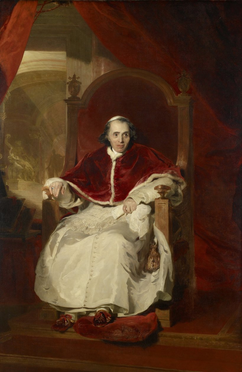 Papa Pius VII (1742-1823) by Thomas Lawrence