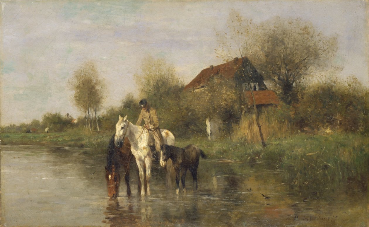 Sudaki Atlar, 1877 by Thomas Ludwig Herbst
